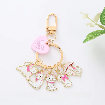 Disney Marie Cat Keychain